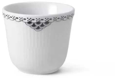 Royal Copenhagen Sort Riflet Blonde termokop 26 cl